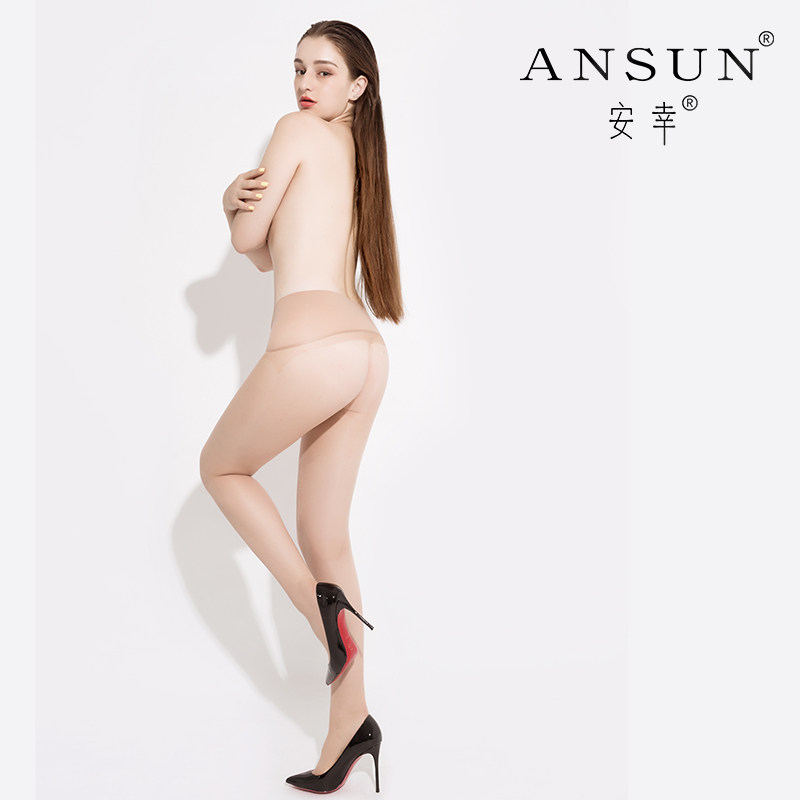 安幸ansun「隐」脚尖透明性感连裤袜 安幸短袜/打底袜/丝袜/美腿袜