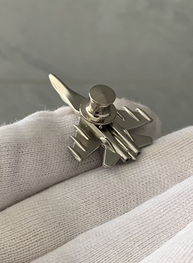 歼20立体飞机胸针廉魅金属纪念品