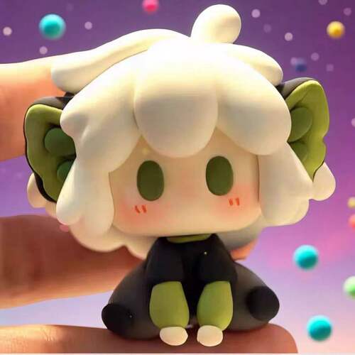 罗小黑周边Q版手办摆件公仔桌面玩具可爱高颜值居家装饰纪念礼物 - 图1