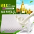 Gối cao su Thái Lan Gối cổ tử cung Dunlop 100% tự nhiên gối cao su massage gối đờm cao su - Gối