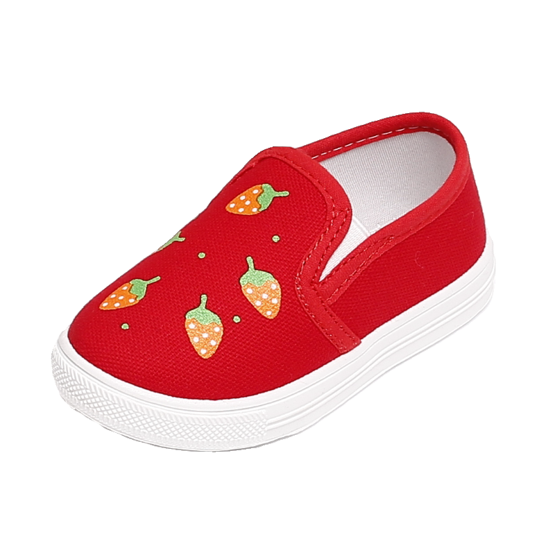 女童帆布鞋春季新款童鞋儿童布鞋女孩春秋鞋子幼儿园小软底板鞋女