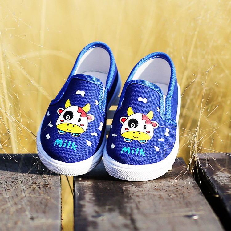 春秋儿童帆布鞋 儿童韩版男女童鞋帆布鞋宝宝软底休闲鞋低帮小孩
