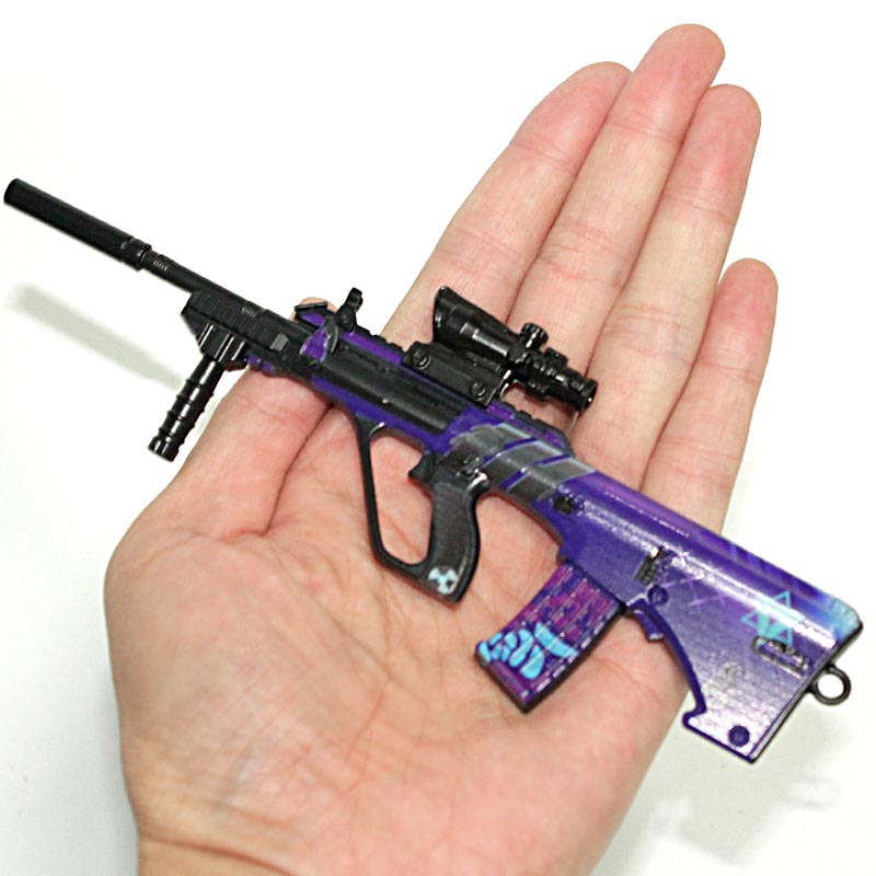 和平精英皮肤和平精英AUG诡面斩突击枪groza狗杂皮肤枪全金属吃鸡m416模型玩具