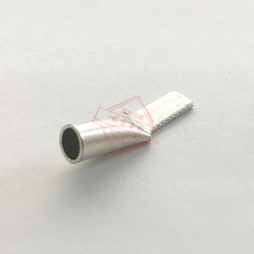 C45-16冷压插针插片空开专用接线端子鸭嘴铜鼻子紫铜线耳 - 图2