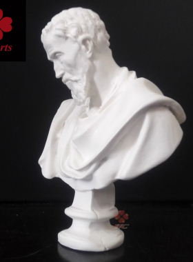 小树脂石膏胸像开桌面头像雕像