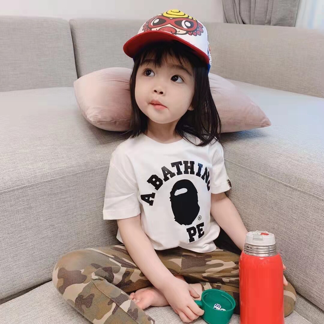 童裝印花造型短袖上衣 T-shirt