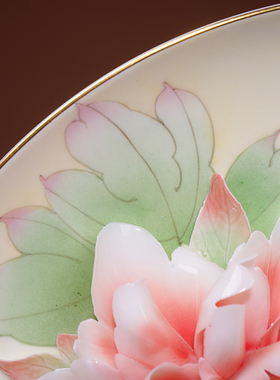 夫己陶瓷房间布置酒柜高档工艺品