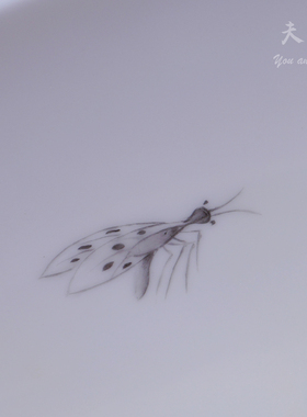 夫己花盘中式风台面工艺陶瓷器