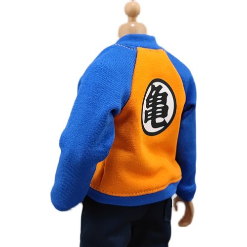 12寸七龙珠外套1/6兵人潮酷卫衣夹克服饰模型周边可动手办衣服 - 图3