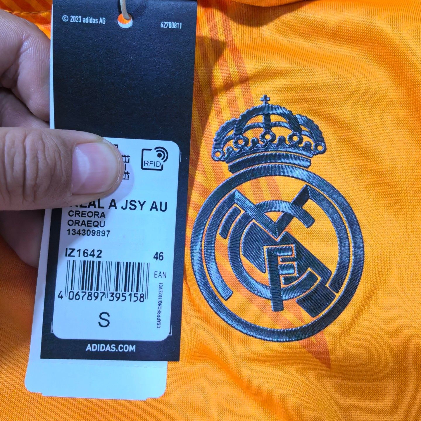 Adidas 皇马 皇家马德里 2425客场球迷版球员版短袖球衣足球服,淘宝优惠券,粉丝福利购,淘宝优惠卷