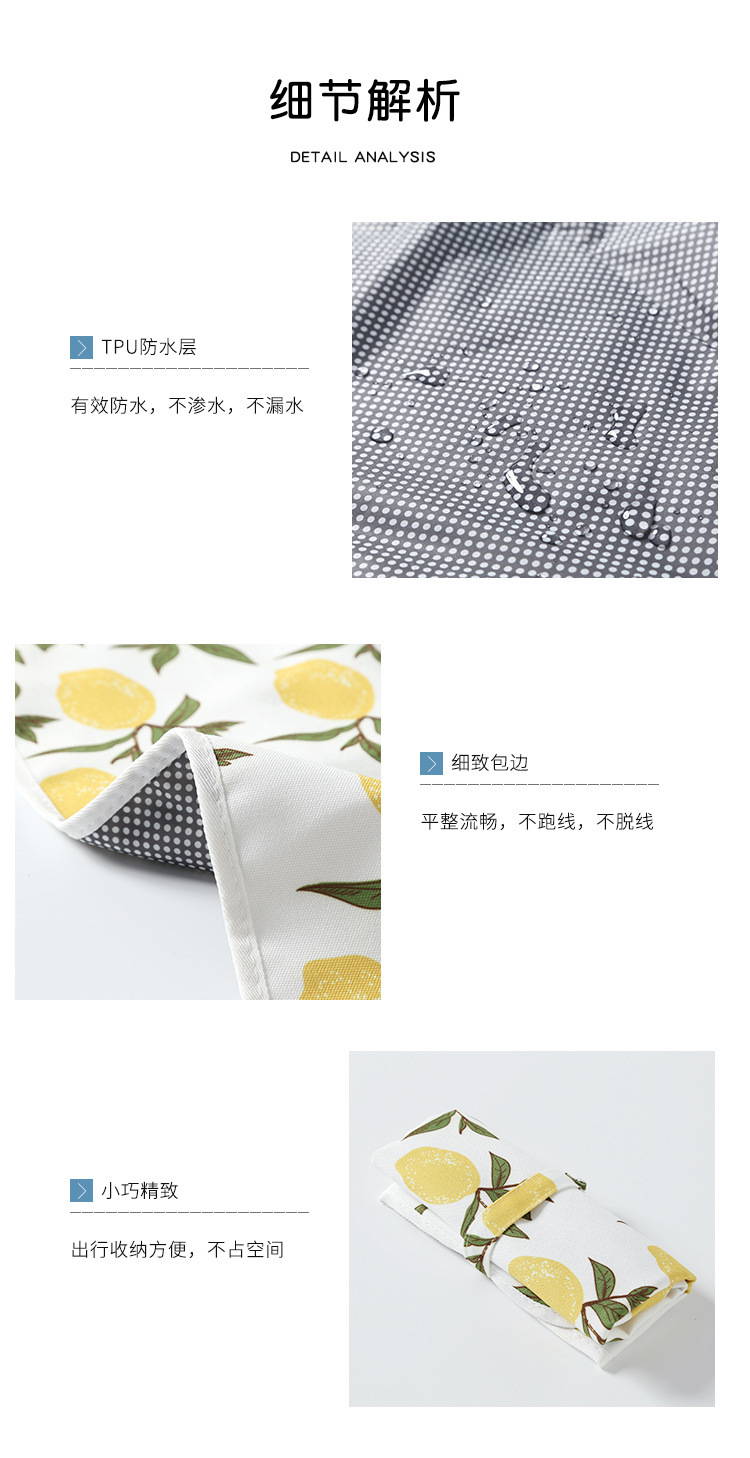 新生儿隔尿垫婴儿外出便携换尿布垫宝宝躺垫Portable Diaper Pad - 图2