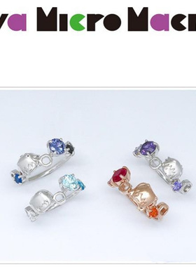 新款高品质版本EVA新世纪福音战士戒指可爱周边纪念指环