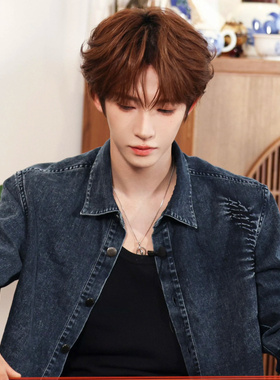 高品质新款明星刘宇同款星剑系列八芒星双面项链轻奢高级锁骨链