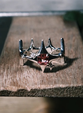 新款高品质版本特蕾西娅之冠明日方舟戒指男女同款简约质感精致