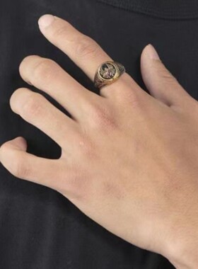 高品质新款君王戒指动漫设计同款二次元复古帅气指环男士王样战队