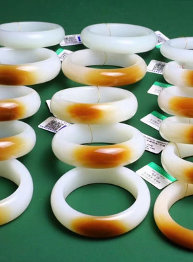 【郑姐和田玉】俄罗斯糖白手镯万能链接 私拍无效