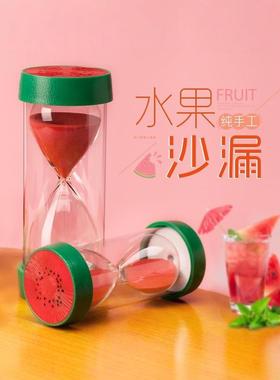 沙漏计时器儿童防摔25/30/60分钟自律学习时间管理流沙瓶新年礼物