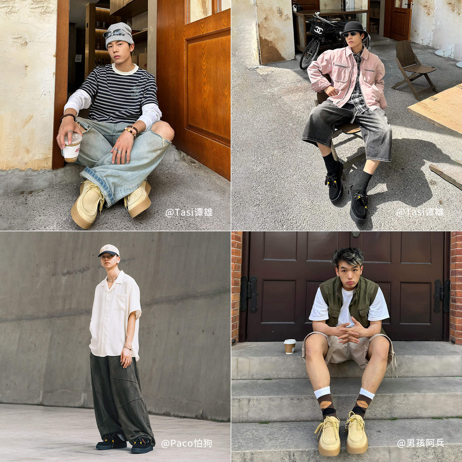 natursun袋鼠鞋男鞋冬季休闲厚底德训鞋复古百搭运动牛津鞋休闲鞋,淘宝优惠券,粉丝福利购,淘宝优惠卷