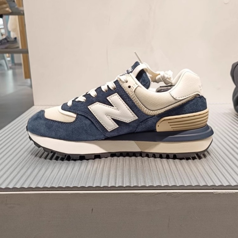 New Balance/NB男女鞋2023复古休闲鞋增高运动鞋跑步鞋 U574LGBB - 图1