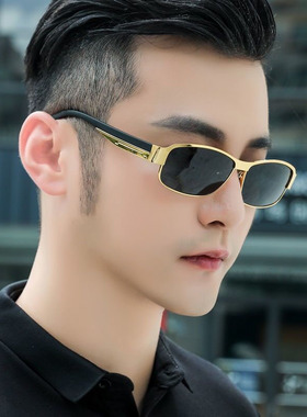 偏光司机开车专用方形变色太阳镜