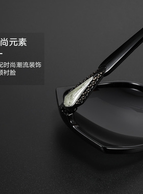 网红款新款女士大框优雅太阳眼镜