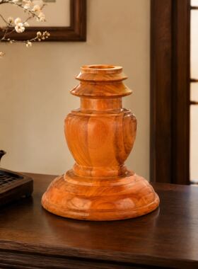 藏式羊皮手工彩绘大鼓摆件