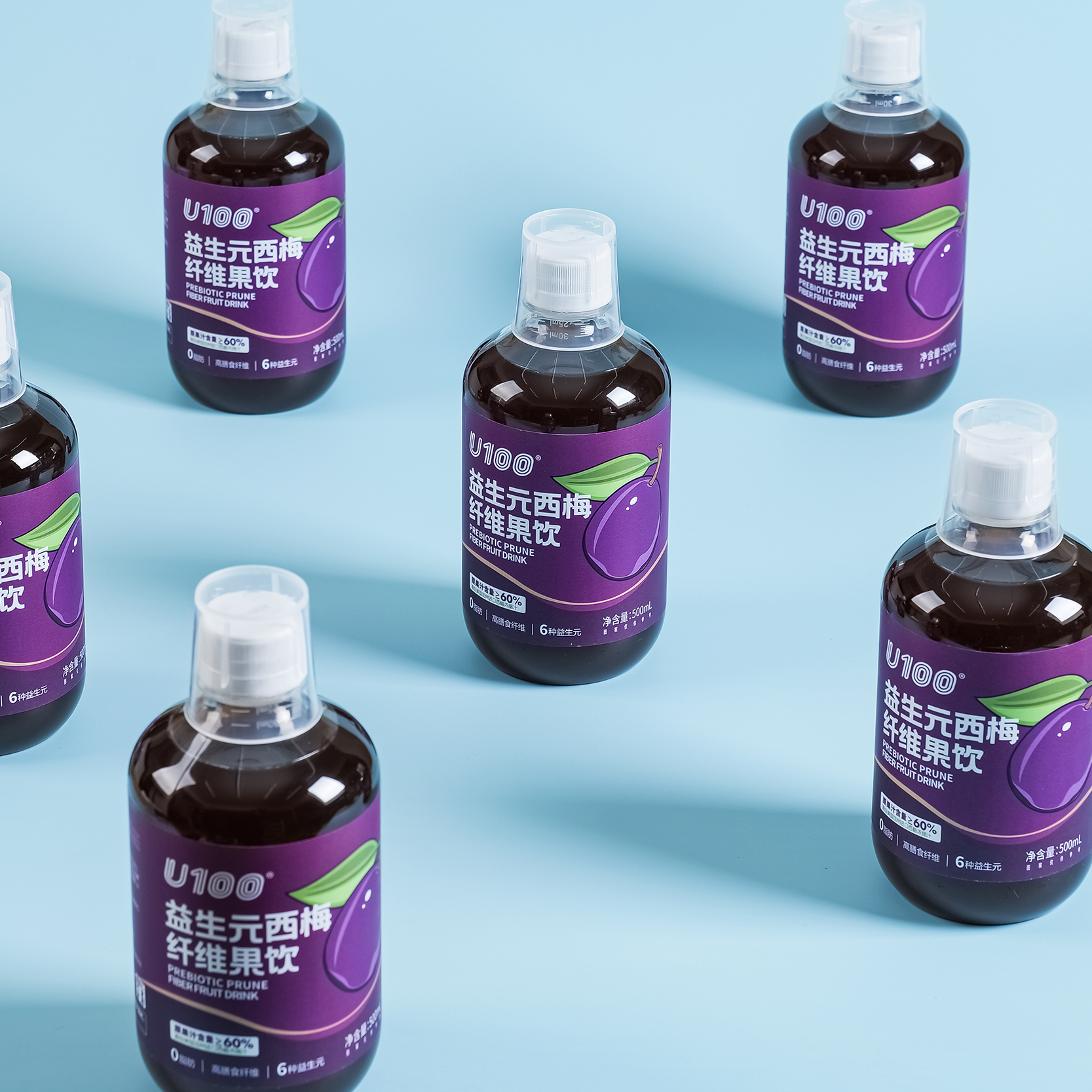 U100益生元西梅纤维果饮西梅饮加州西梅汁高膳食纤维0脂大餐救星 - 图2