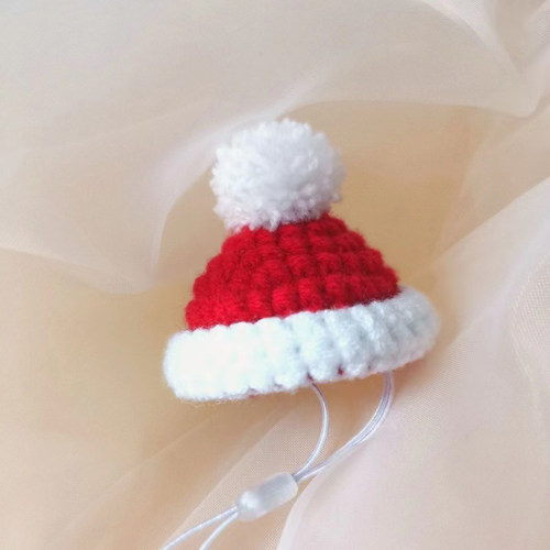 虎皮玄凤牡丹鹦鹉鸟戴的帽子宠物毛线钩针针织小帽子头饰品头套 - 图0