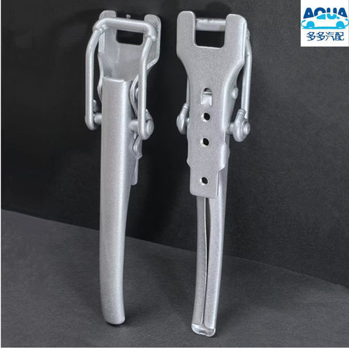 适配五菱小卡不锈钢弹簧把手 荣光单/双排小卡货车栏板扣手门把手 - 图2