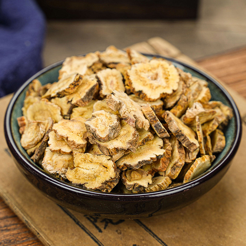 仙太医秦艽中药材500g克野生秦艽片新货秦九秦究秦椒胶正品-图1