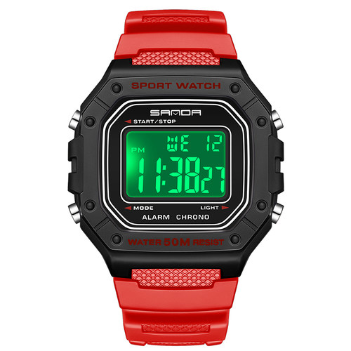 2025新款小方块电子手表男款男士初高中学生户外运动潮流男生男孩 - 图2