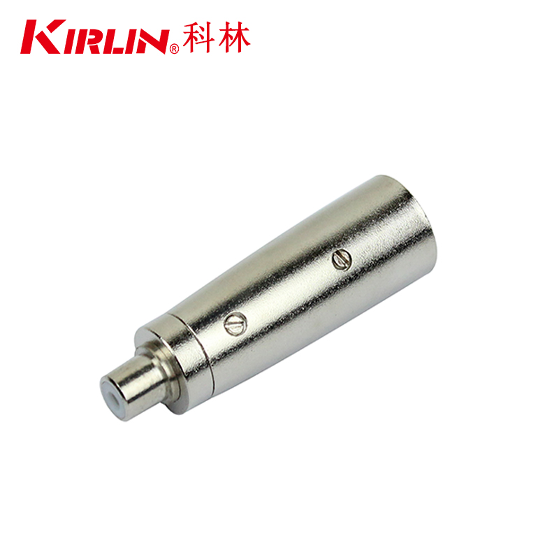 KIRLIN科林卡农转换插头3107卡侬公转莲花插口话筒麦克风转接头 - 图0