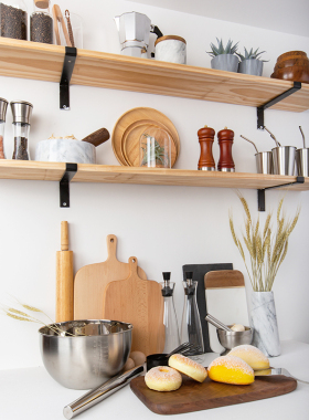 样板间厨房软装饰品厨具摆件