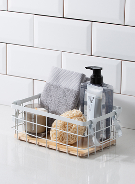 样板间台面洗漱篮卫浴饰品摆件