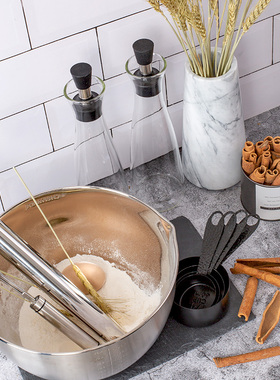 厨房样板间装饰品摆件不锈钢厨具