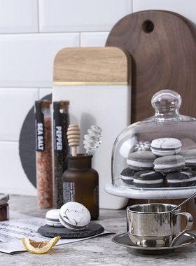 北欧厨房仿真甜点西餐菜板摆件