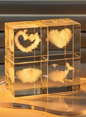 摆件桌面装饰高级小众礼品闺蜜生日礼物女生治愈情绪送礼现光