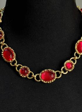 青岛中古vintage小巧锁骨链