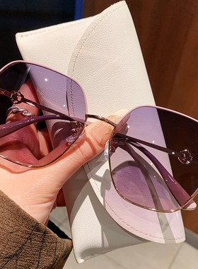 2026八角形镜框款时尚大框偏光太阳镜女防紫外线高级感显脸小墨镜