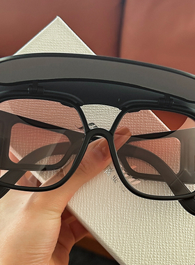 焦下同款墨镜可翻盖流行