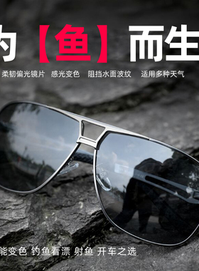 眼镜偏光垂钓太阳镜两用