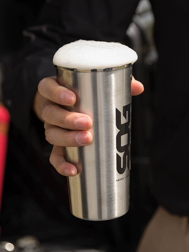 SOG Вакуумный вместительный и большой бокал из нержавеющей стали, чайная чашка, защита при падении