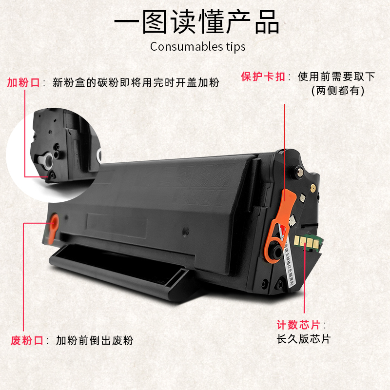 多好适用震旦打印机AD229MWC硒鼓229mwc墨盒AD209PW碳粉盒振旦229 - 图0