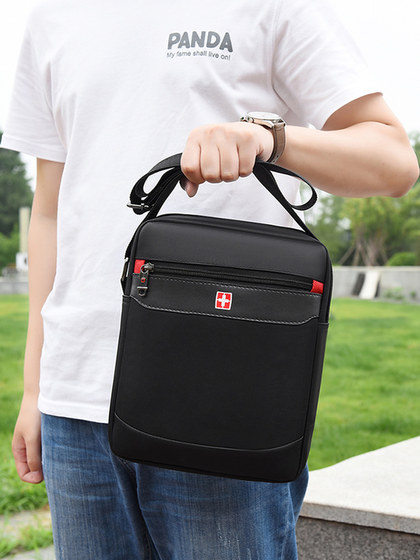 Parker Saber Briefcase Messenger Bag Money Collection Practical Business Casual Large Capacity Men's Small Shoulder Bag