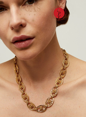 GASBIJOUX锁骨链项链24k金