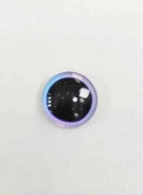 玻璃小猫眼睛半球扁圆仿真玩偶戳戳乐公仔毛绒泰迪玩具配件