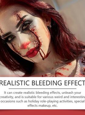 Its a Halloween fake blood suit. Its a Halloween costume s