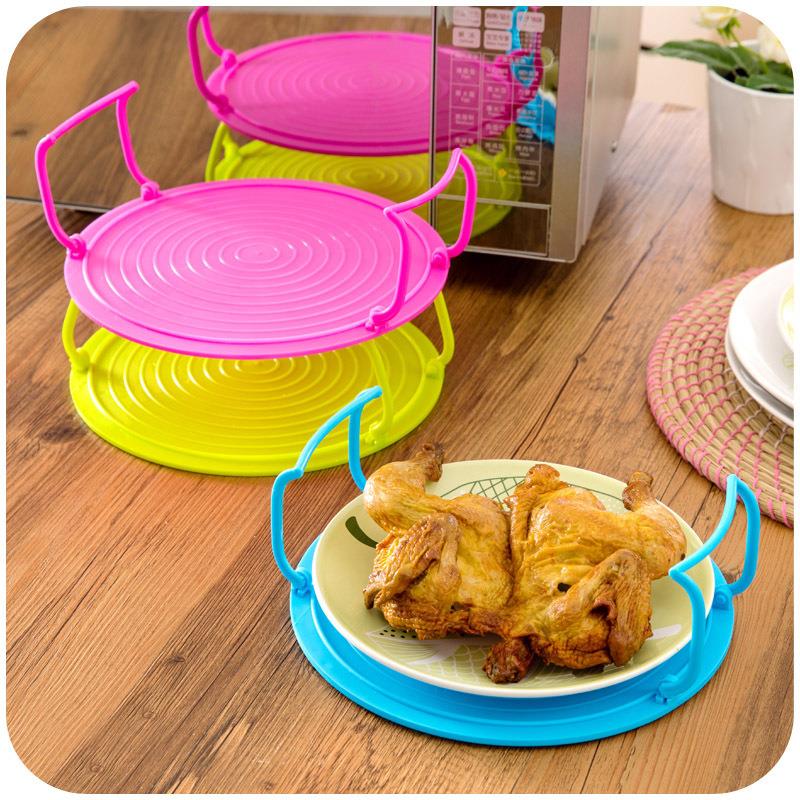 Microwave Multi-functional Steaming Rack, Double-layer Insul - 图1