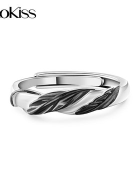 KOOKISS羽生有你黑白情侣对戒