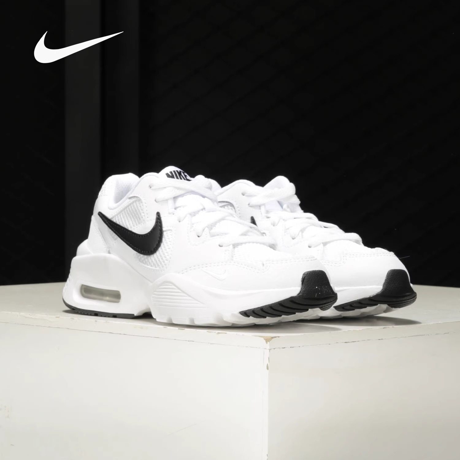 耐克NIKE 女子Air Max Fusion气垫跑步鞋缓震休闲鞋 CJ1671-100,淘宝优惠券,粉丝福利购,淘宝优惠卷